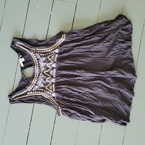 American Eagle embroidered top